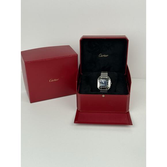 Cartier Santos de Cartier WSSA0030 Watch Large - Picture 3 of 14
